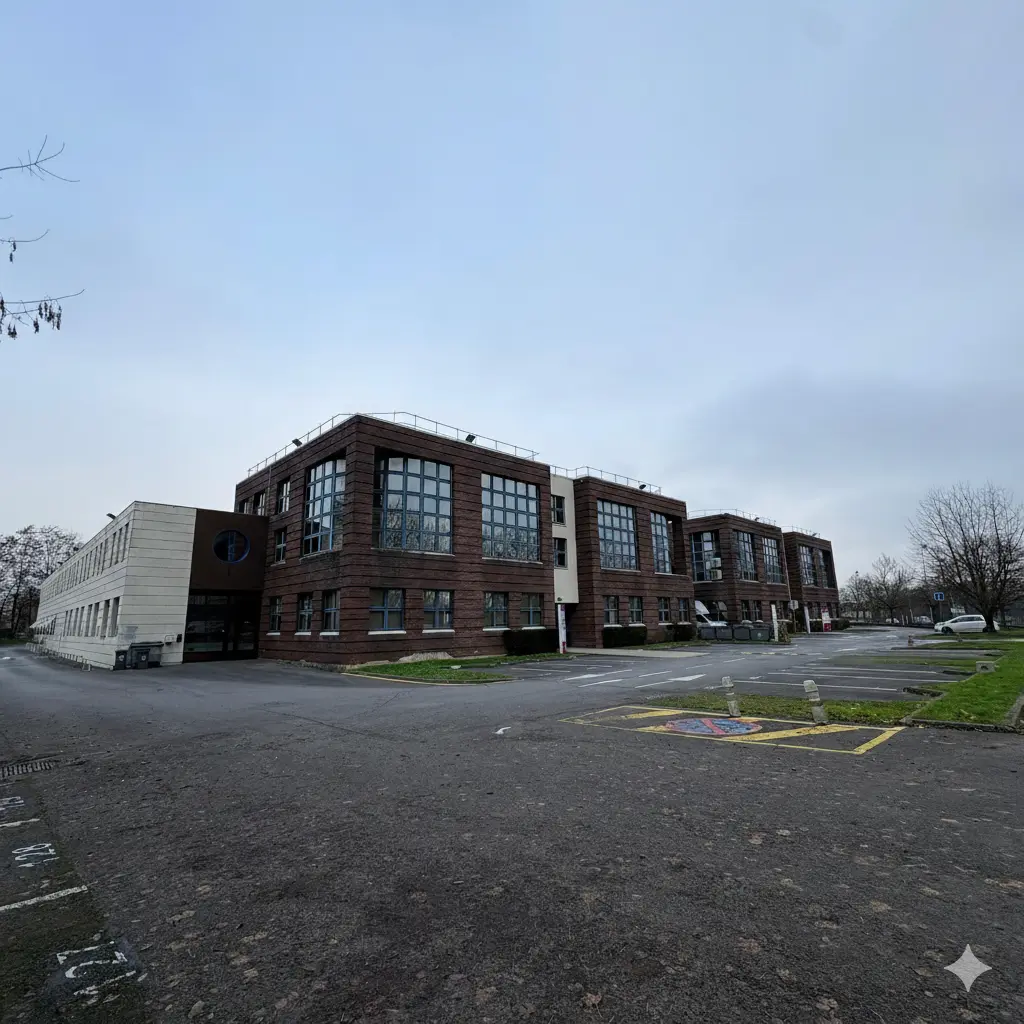 Équipe discutant des plans